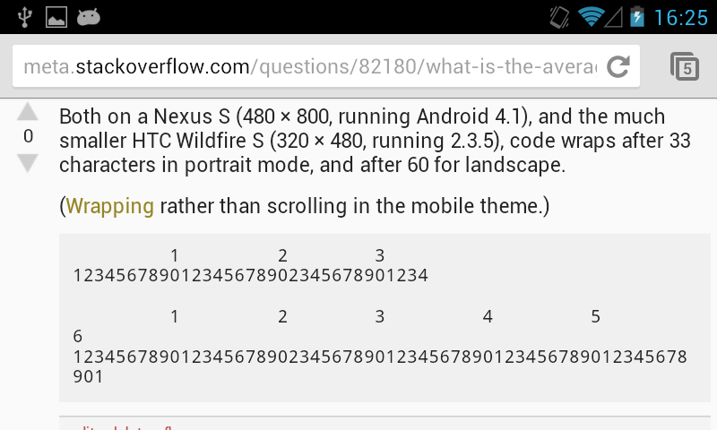 Chrome in Nexus S