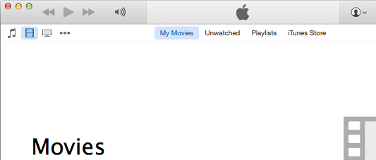 iTunes without any videos.