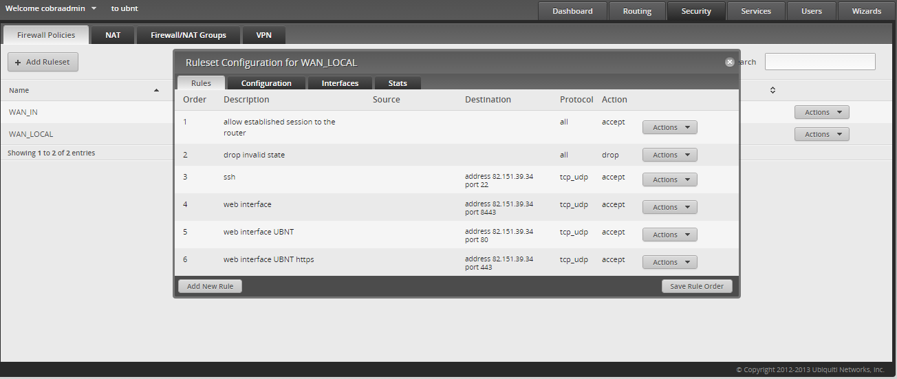 Firewall Wan_local