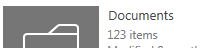 Documents image in Site contents