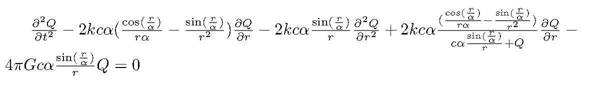 PDE Equation