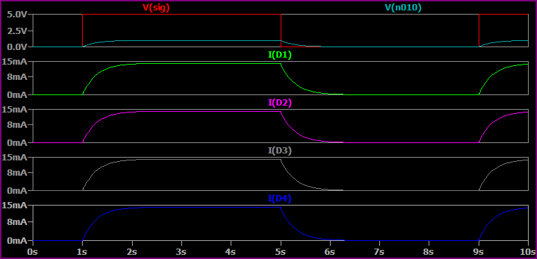 LED Fade Array Simulation