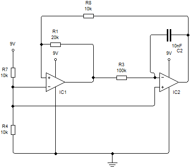 Triangle wave generator