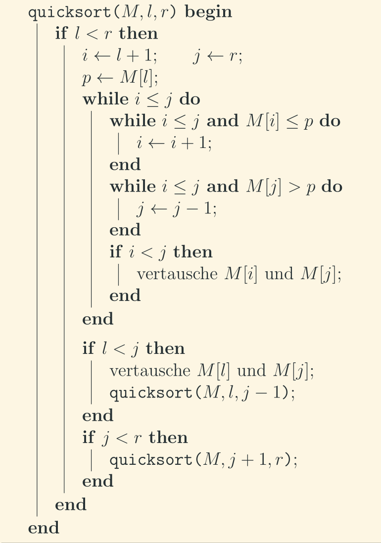 The QS implementation in question