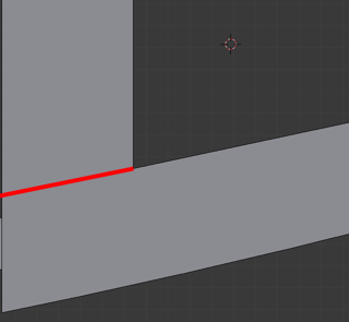 Just like this, the red line is where I want the cut