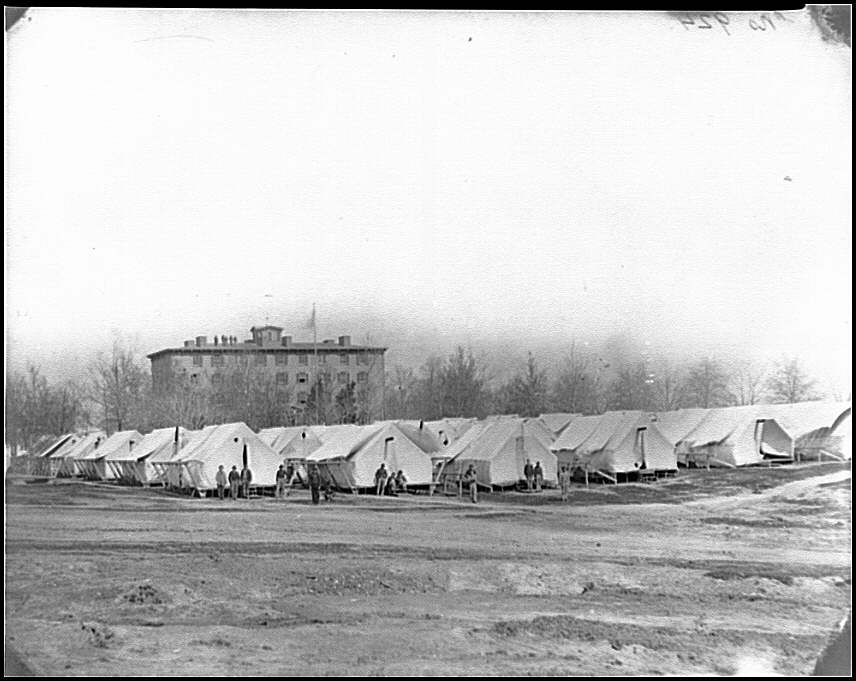 Medical tents (source: Library of Congress)