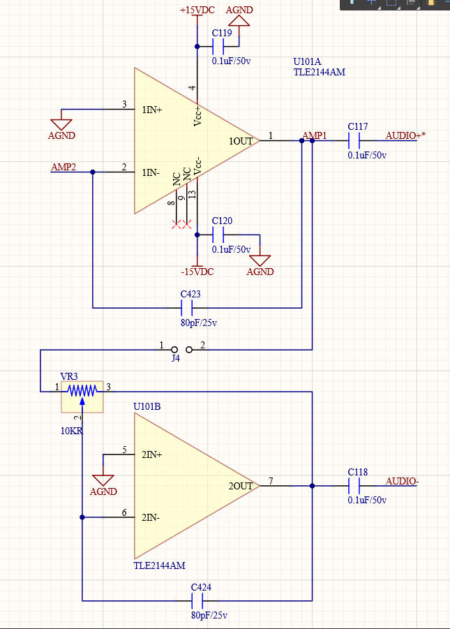 audio amplifier