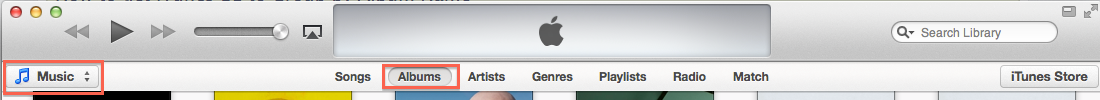 iTunes 11 Sort by Album