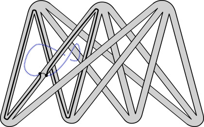 A minimal genus Seifert surface -- and fiber surface -- for the torus knot T(3,4) is a blackboard framed embedding of the complete bipartite graph K_{3,4}