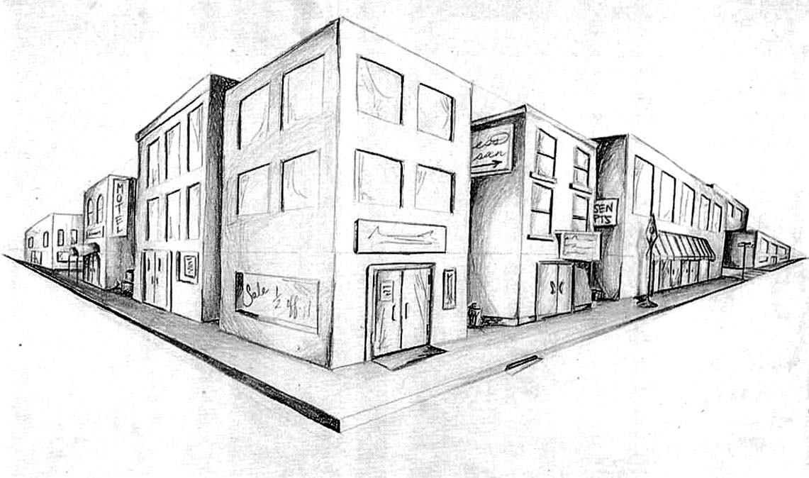 Two Point Perspective Drawing