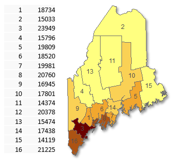 map dan data