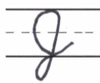 Capital cursive J