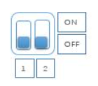 0x10 DIP switch position