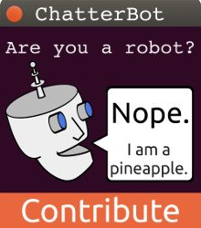 Help us improve ChatterBot: a machine learning, conversational dialog engine.