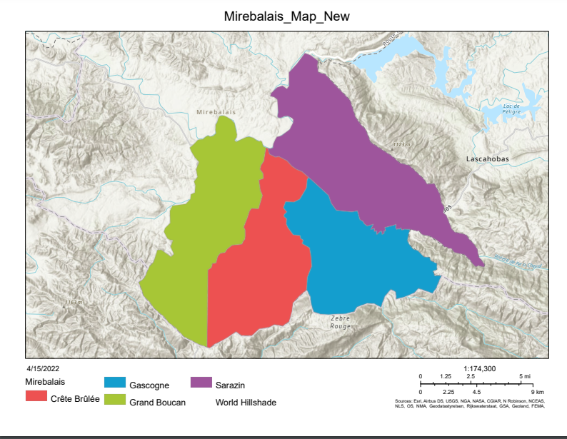 PDF of Map - No GPS Coordinates