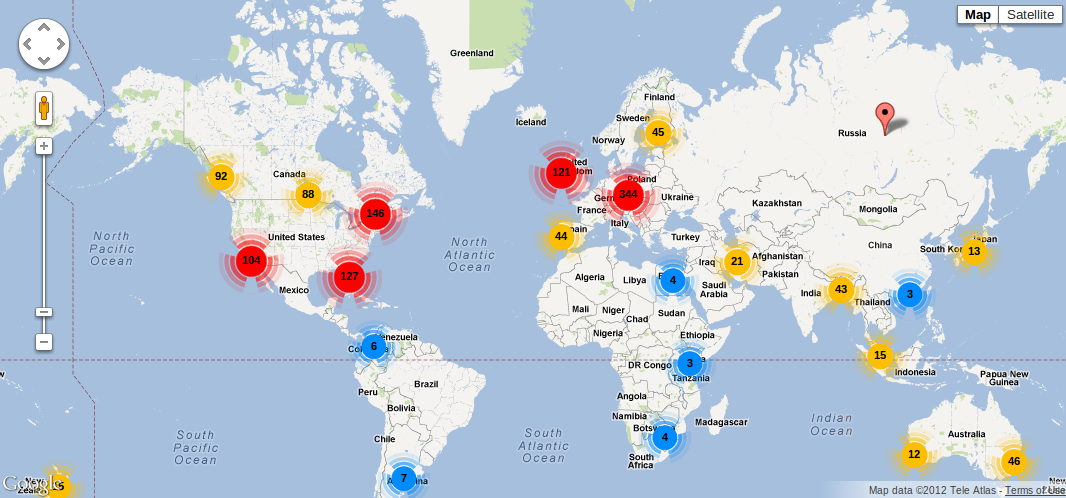 Location trends