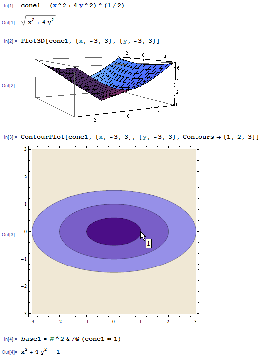 cone MMA example