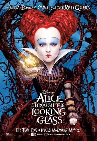 Red queen in Alice Through the Looking Glass