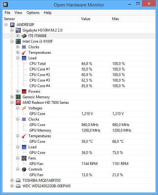 Open Hardware Monitor