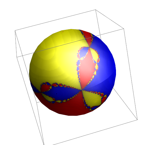 sphere with fractal texture