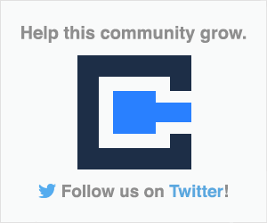 Help this community grow -- follow us on twitter!