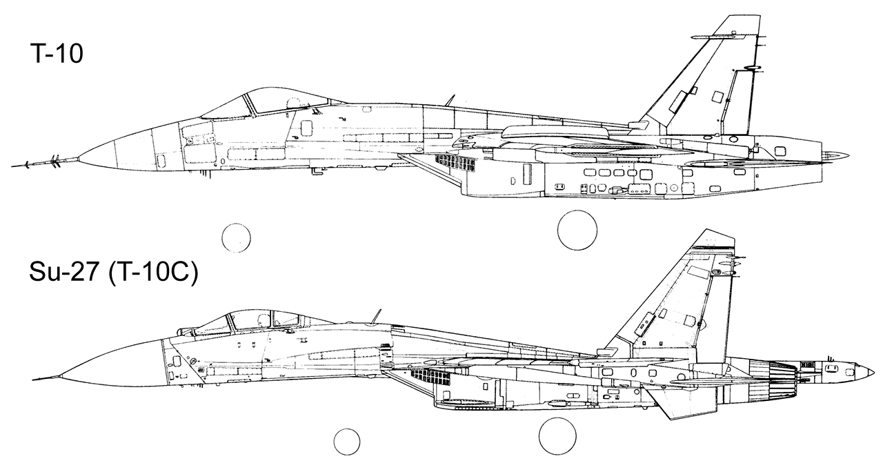 T-10 vs Su-27