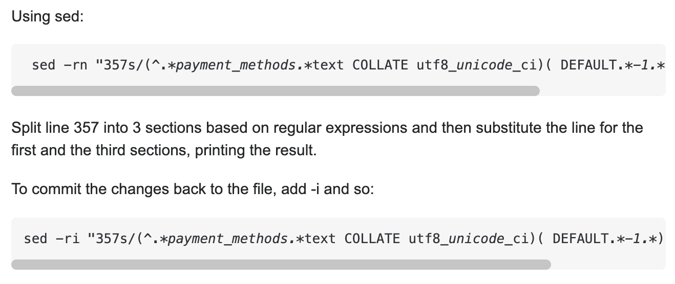 code font exammple with oblique text between underscores