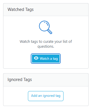 Watch a tag button with focus shows as an active button