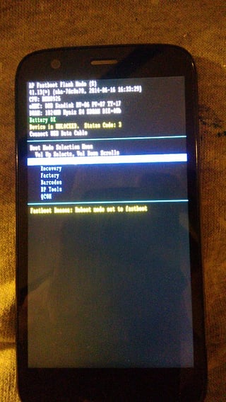 IMG: Unlocked bootloader