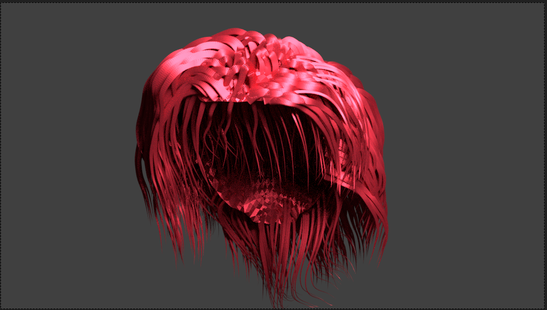 Hair Render Preview