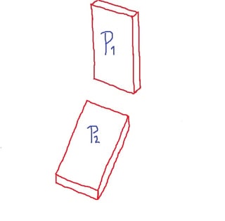 sketch of angle between plates