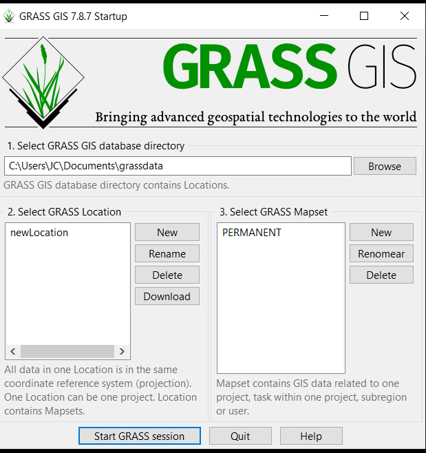 grass initial window