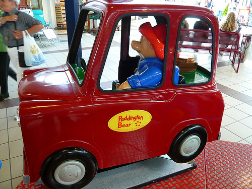 Paddington Bear car