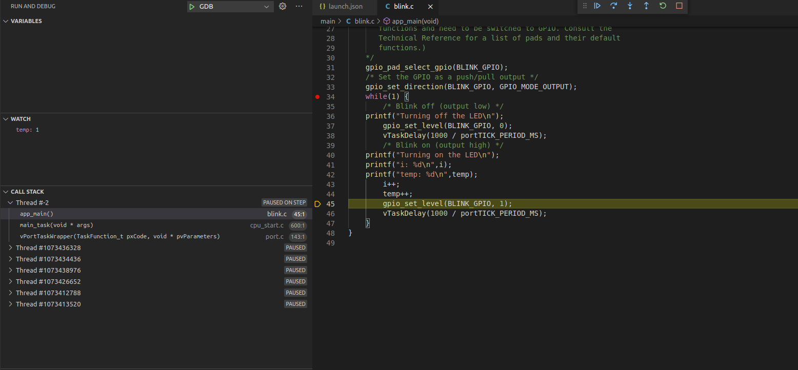 ESP32 JTAG Debugging With VSCode - Stack Overflow