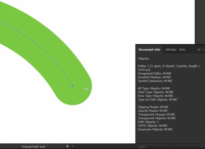 Trim path length by 40px exactly