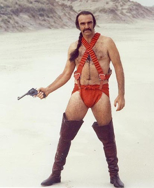 Sean Connery as Zed in Zardoz