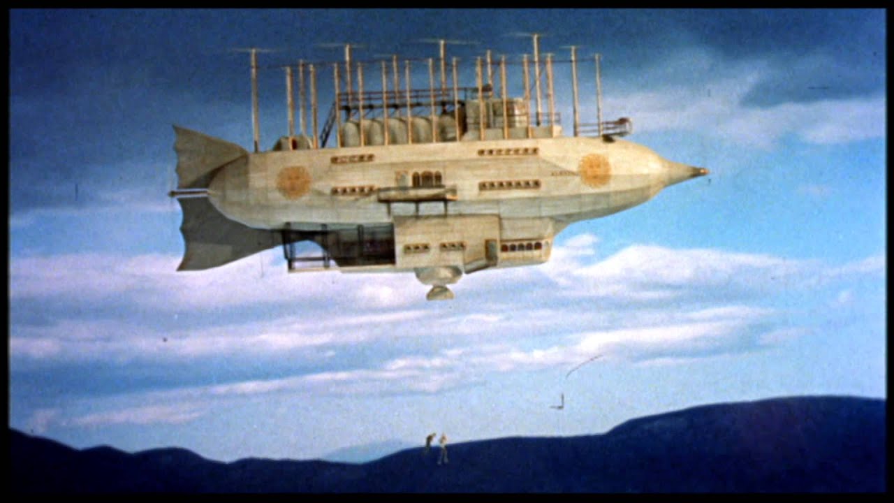 Aircraft from the 1961 film based on the Verne novel