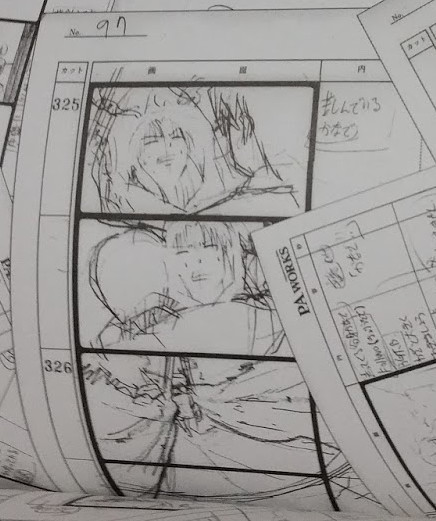 Angel Beats! episode 8 storyboards