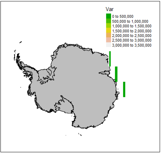 project on the fly with tmap