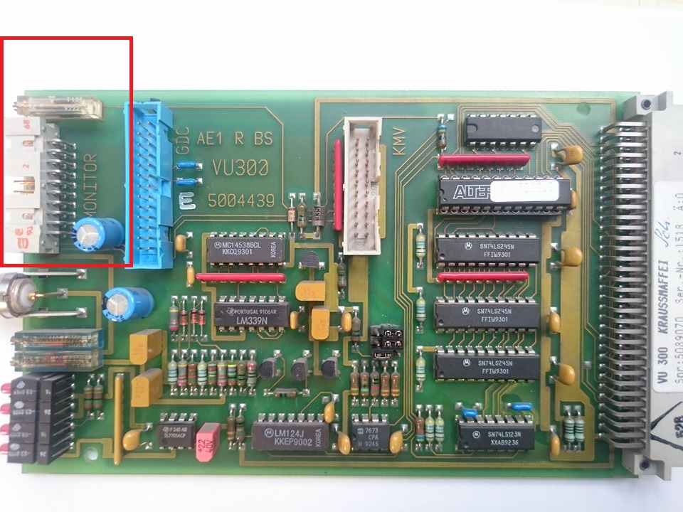 graphic card monitor socket