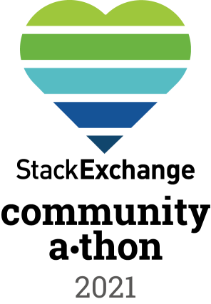 Logo of the 2021 Community-a-thon