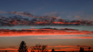 Sunset panorama