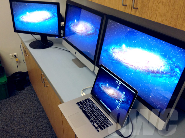 MacBook Pro 15 with Retina Display Can Run 3 External Displays