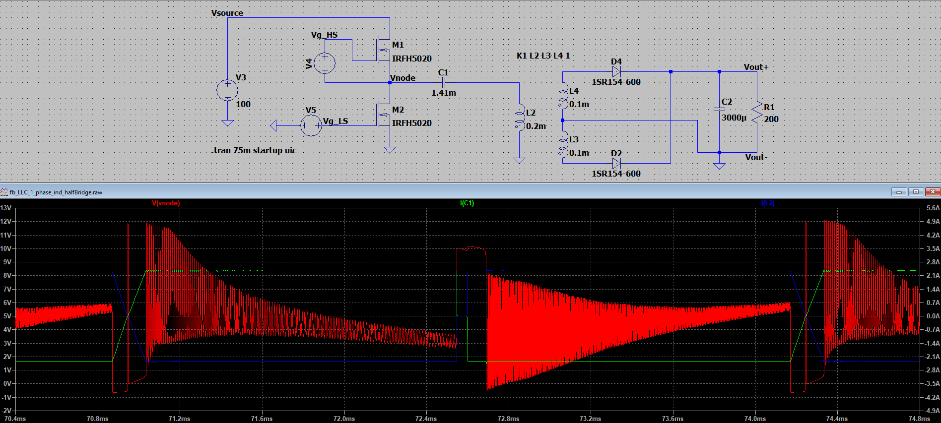 LTspice circuit