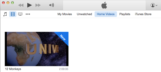 iTunes with added video.