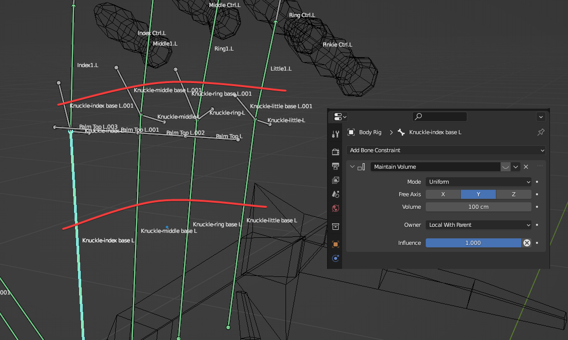 maintain volume constraints