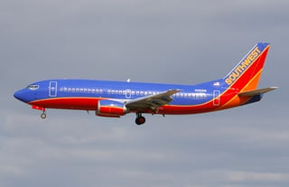 Current Southwest livery