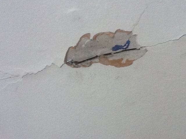 damaged plaster