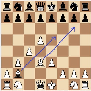 2 bishops attacking right side