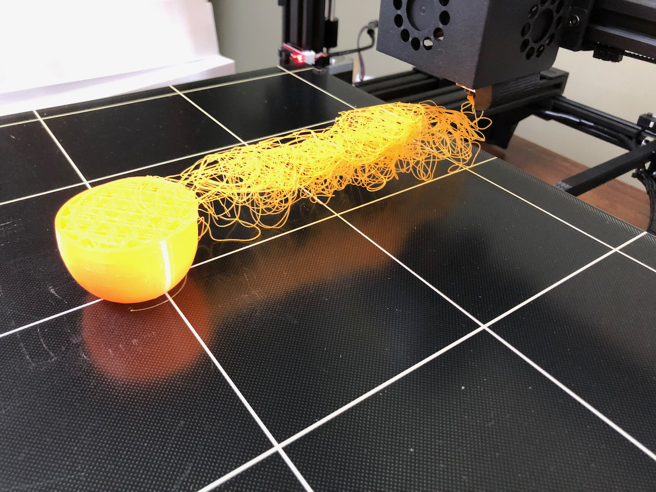 Typical failed print